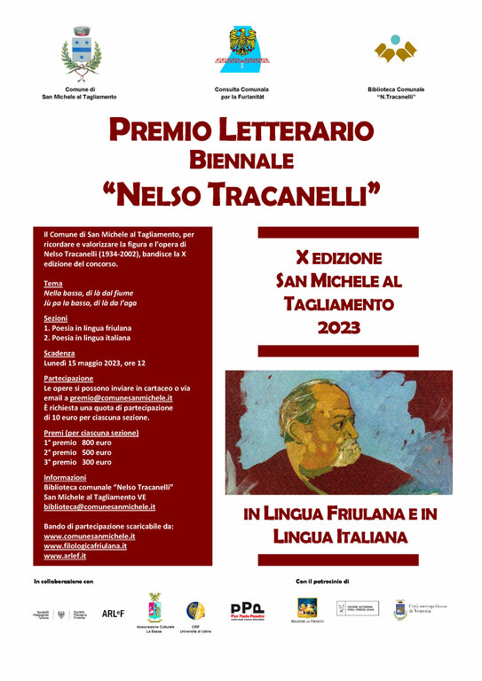 Locandina Premio Tracanelli 2023
